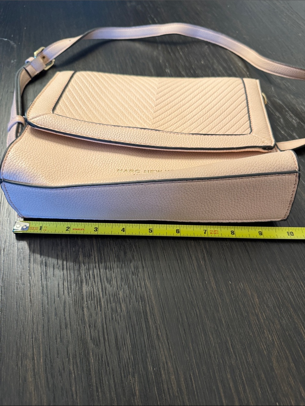 Marc New York Blush Pink Quilted Flap Crossbody - Picture 5 of 8